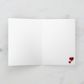 Cartes Pour Fêtes Annuelles Joyeuse Saint-Valentin Cœurs Mignons (Intérieur)