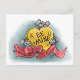 Cartes Pour Fêtes Annuelles Joyeuse Saint-Valentin de Mic, Mac et Moe