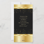 Cartes Pour Fêtes Annuelles Joyeuse Saint-Valentin Élégante Classique Magnifiq (Dos)