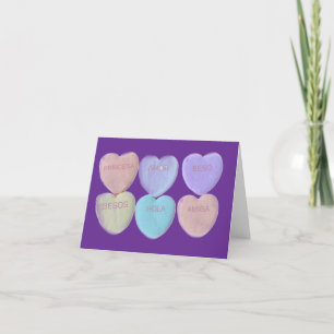 Cartes Pour Fêtes Annuelles Joyeuse Saint-Valentin (espagnol)
