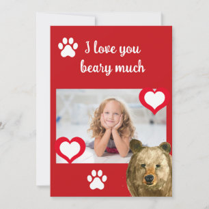 Cartes Pour Fêtes Annuelles Joyeuse Saint-Valentin Je t'aime énormément Photo