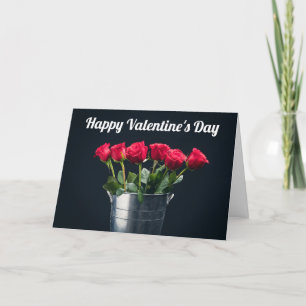 Cartes Pour Fêtes Annuelles Joyeuse Saint-Valentin pour quiconque Roses