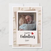 Cartes Pour Fêtes Annuelles Joyeuse Saint-Valentin remplie du doux parfum  (Devant)