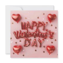 Joyeuse Saint-Valentin Rouge Design Moderne 3D