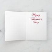 Cartes Pour Fêtes Annuelles Joyeuse Saint-Valentin Teddy Bear (Intérieur)