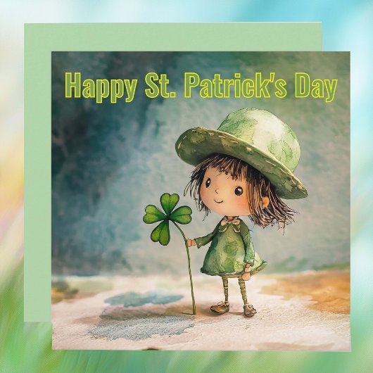 Cartes Pour Fêtes Annuelles Joyeuse St Patrick