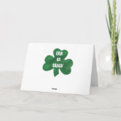 Cartes Pour Fêtes Annuelles Joyeuse St-Patrick (Dos)