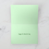 Cartes Pour Fêtes Annuelles Joyeuse St Patrick Chiens Pit Bull (Intérieur)