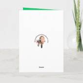 Cartes Pour Fêtes Annuelles Joyeuse St Patrick Day Chat Drôle Avec Bière (Dos)