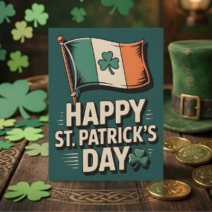 Cartes Pour Fêtes Annuelles Joyeuse St Patrick Papa Fierté Irlandaise