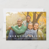 Cartes Pour Fêtes Annuelles Joyeuse superposition | Photo (Devant)