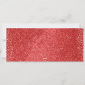 Cartes Pour Fêtes Annuelles Joyeuse Typographie de Noël (Dos)