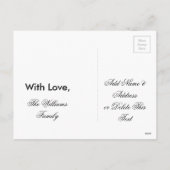 Cartes Pour Fêtes Annuelles Joyeuse Typographie de Pâques Dove Printemps vert (Dos)