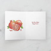 Cartes Pour Fêtes Annuelles Joyeuse Yalda à la grenade (Intérieur)