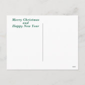 Cartes Pour Fêtes Annuelles Joyeuses décorations de bulbes de Noël (Dos)