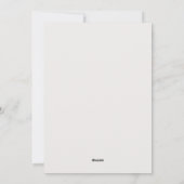 Cartes Pour Fêtes Annuelles Joyeuses et brillantes fêtes (Dos)