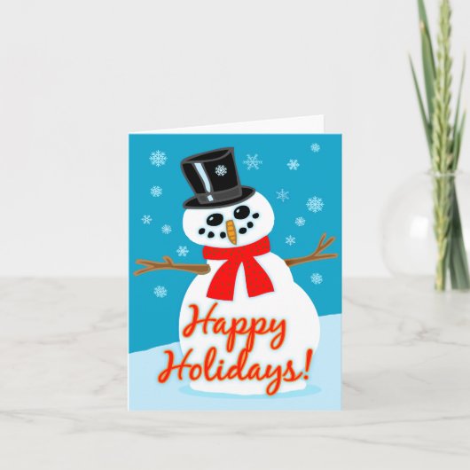 Cartes Pour Fêtes Annuelles Joyeuses fêtes ! (Devant)