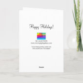 Cartes Pour Fêtes Annuelles Joyeuses fêtes ! (Dos)