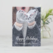 Cartes Pour Fêtes Annuelles Joyeuses fêtes (Debout devant)