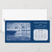 Cartes Pour Fêtes Annuelles Joyeuses Fêtes (Devant / Derrière)