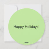 Cartes Pour Fêtes Annuelles Joyeuses fêtes (Dos)