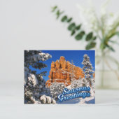 Cartes Pour Fêtes Annuelles Joyeuses Fêtes (Debout devant)