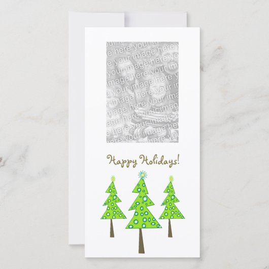 Cartes Pour Fêtes Annuelles Joyeuses fêtes ! (Devant)