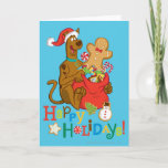 Cartes Pour Fêtes Annuelles Joyeuses fêtes !<br><div class="desc">Vacances Scooby Doo</div>