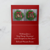 Cartes Pour Fêtes Annuelles Joyeuses fêtes ! (Intérieur)