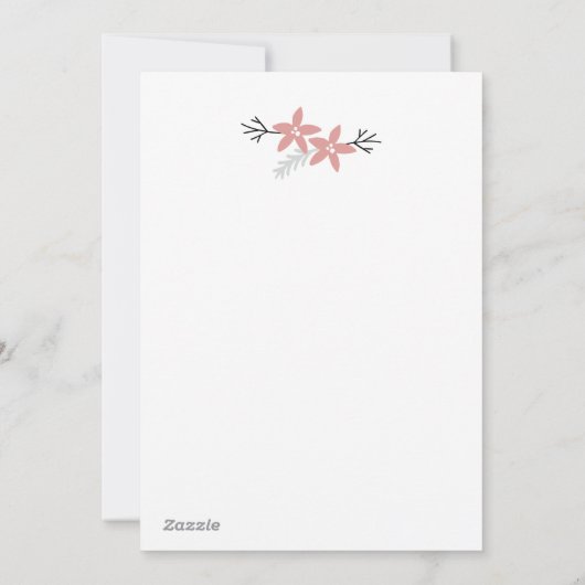 Cartes Pour Fêtes Annuelles Joyeuses Fêtes (Dos)