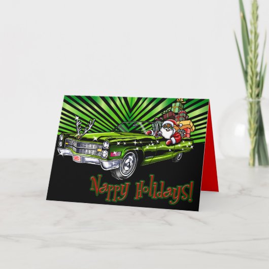 Cartes Pour Fêtes Annuelles Joyeuses fêtes ! (Devant)