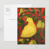 Cartes Pour Fêtes Annuelles Joyeuses fêtes ! (Devant / Derrière)