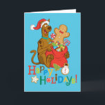 Cartes Pour Fêtes Annuelles Joyeuses fêtes !<br><div class="desc">Vacances Scooby Doo</div>