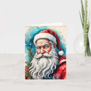 Cartes Pour Fêtes Annuelles Joyeuses Fêtes à Tous De Père Noël