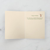 Cartes Pour Fêtes Annuelles Joyeuses fêtes Colibri (Intérieur)