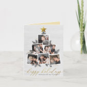 Cartes Pour Fêtes Annuelles Joyeuses fêtes| Country Christmas Tree Collage (Devant)