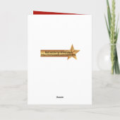 Cartes Pour Fêtes Annuelles Joyeuses Fêtes de la Virginie-Occidentale (Dos)