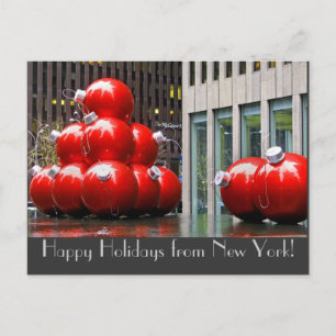 Cartes Pour Fêtes Annuelles Joyeuses fêtes de New York