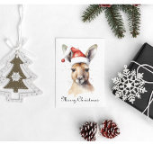 Cartes Pour Fêtes Annuelles Joyeuses Fêtes de Pâques, Kangourou de Noël person