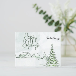 Cartes Pour Fêtes Annuelles Joyeuses Fêtes de Rétro