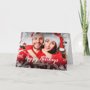 Cartes Pour Fêtes Annuelles Joyeuses Fêtes Décoration de Noël Photo