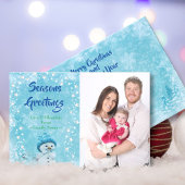 Cartes Pour Fêtes Annuelles Joyeuses Fêtes d'hiver Noël Nouvel An Photo