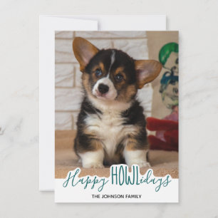 Cartes Pour Fêtes Annuelles Joyeuses fêtes du chien - Green Pet Photo