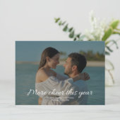 Cartes Pour Fêtes Annuelles Joyeuses Fêtes Ensemble – Plus de Joie Cette Année (Debout devant)