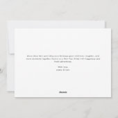 Cartes Pour Fêtes Annuelles Joyeuses Fêtes Ensemble – Plus de Joie Cette Année (Dos)