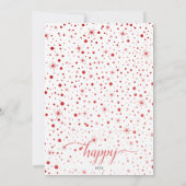 Cartes Pour Fêtes Annuelles Joyeuses fêtes et bénédiction du Nouvel An 2-Photo (Dos)