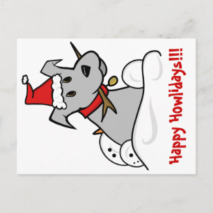 Cartes Pour Fêtes Annuelles Joyeuses fêtes et Howlidays !