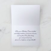 Cartes Pour Fêtes Annuelles Joyeuses fêtes. Hiver Scène parisienne (Intérieur)