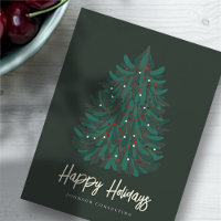 Joyeuses Fêtes Moderne Sapin de Noël Simple