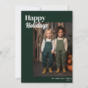 Cartes Pour Fêtes Annuelles Joyeuses fêtes modernes joyeuses noël